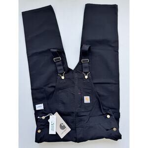 Carhartt Work in Progress Bib Overall 31x30 Black